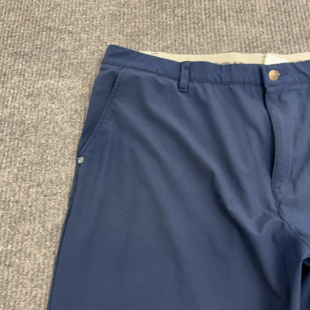 Adidas Shorts Mens 40 Blue Polyester Elastan Golf Athletic Performance Casual - Picture 3 of 8